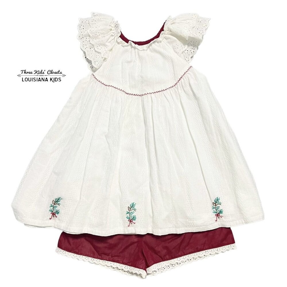Well Dressed Wolf WDW 5Y Millie Holiday Tunic Set